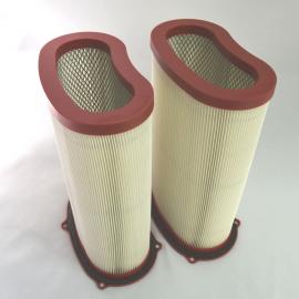 pleated paper oversized inlet filter cartridge 90951030000