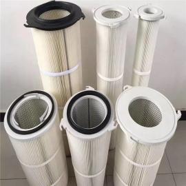 Three ear Coated polyester non woven fabric filter cartridge 