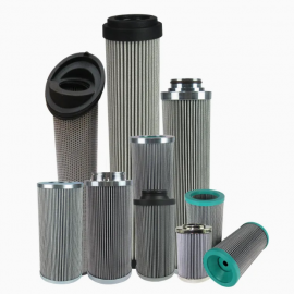 Interchange  Indufil  pleated oil filter element  INR-Z-01000-BAS-GF3-V
